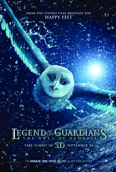 SEP101780 - LEGEND OT GUARDIANS OWLS OF GAHOOLE DVD WS - Previews