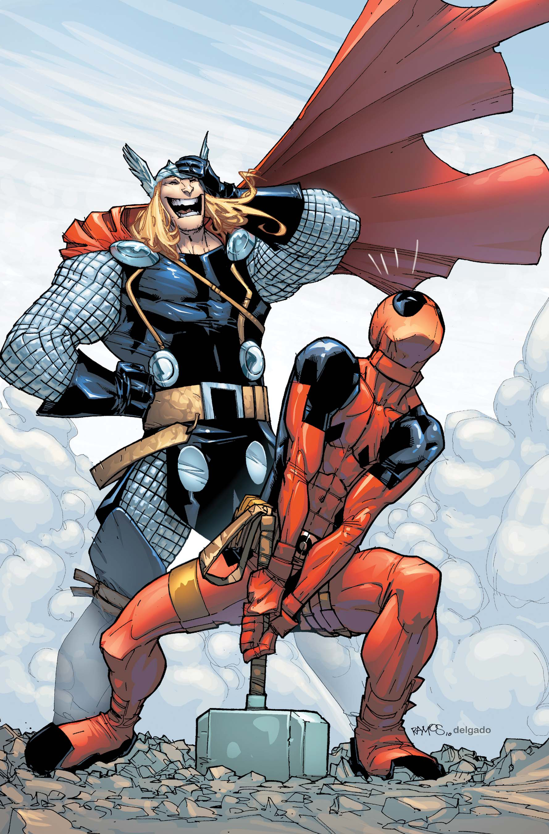 deadpool kills thor