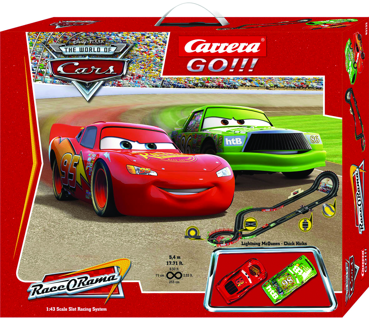 cars slot racing system