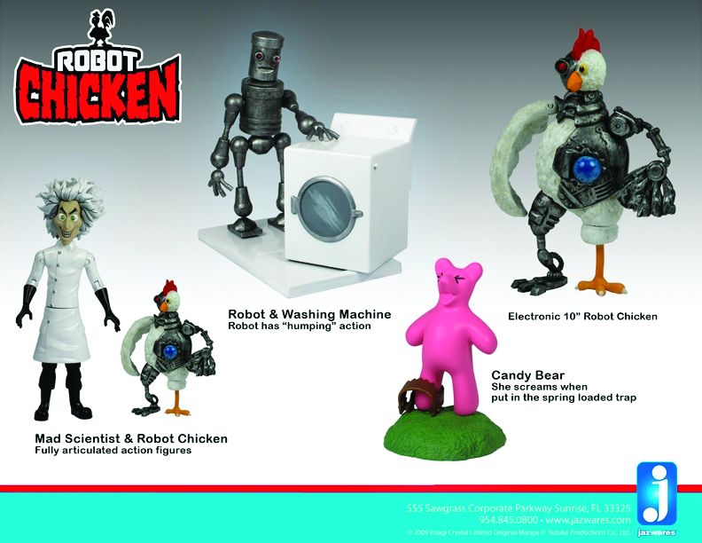 OCT101493 ROBOT CHICKEN AF ASST Previews World