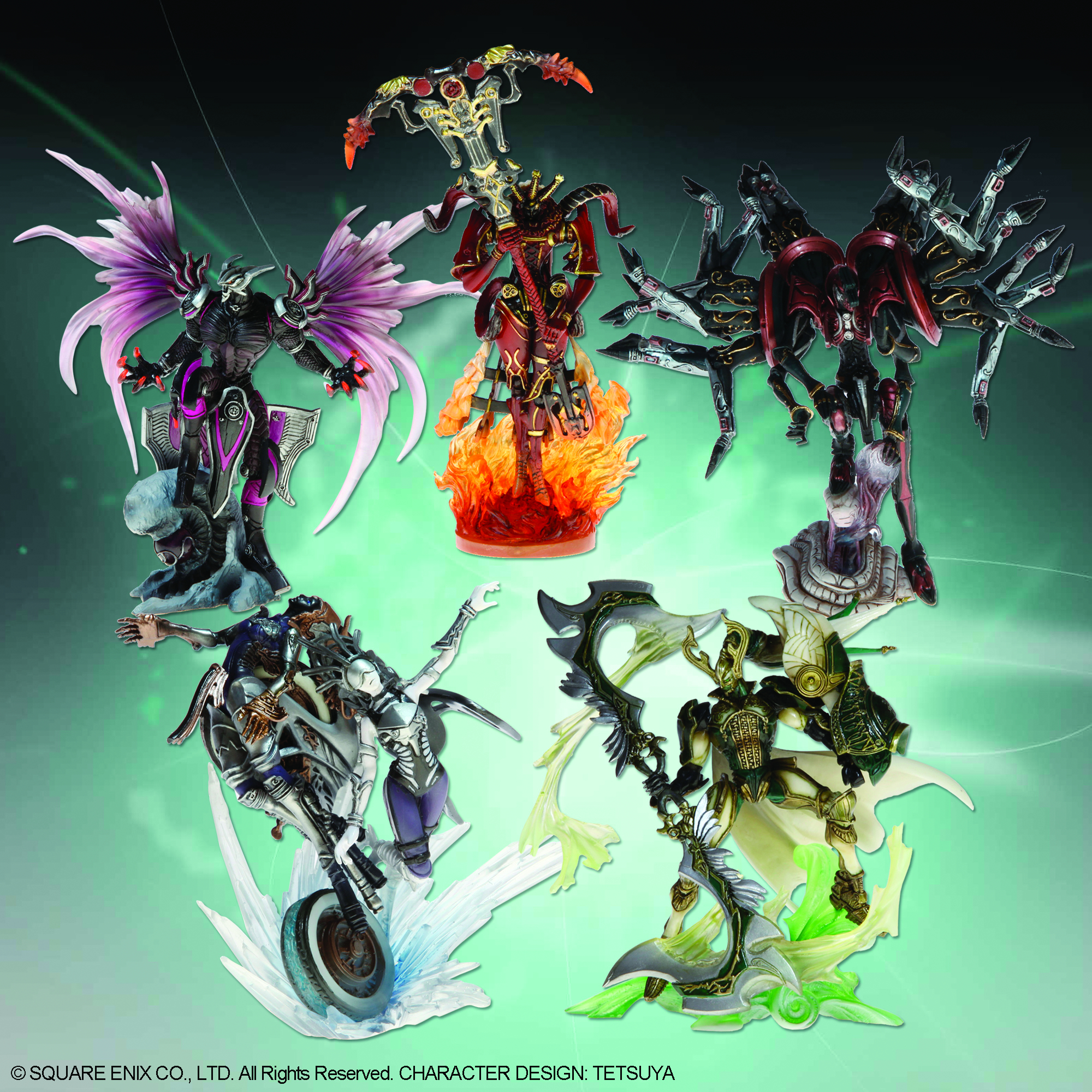 DEC101572 - FINAL FANTASY CREATURES KAI SET VOL 03 - Previews World