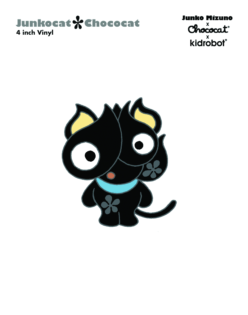 JAN111693 JUNKOCAT CHOCOCAT HELLO KITTY VINYL FIG Previews World