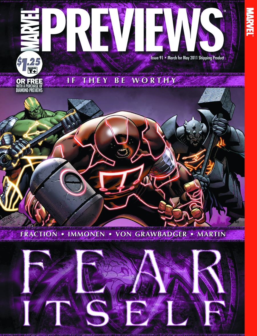 MARVEL PREVIEWS MARCH 2011 EXTRAS