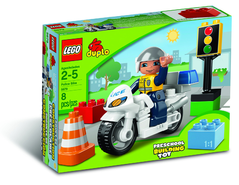 NOV108099 - LEGO DUPLO POLICE BIKE SET - Previews World