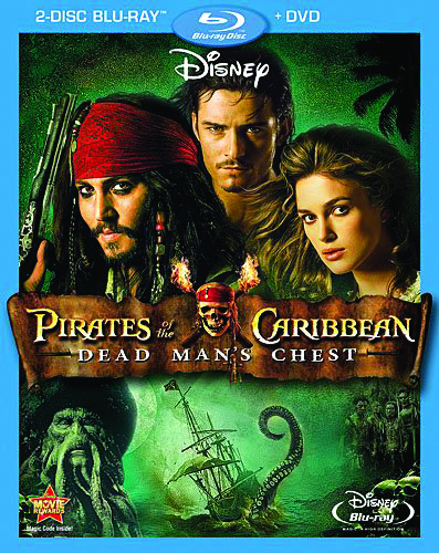 FEB111898 - POTC CURSE OF THE BLACK PEARL BD + DVD - Previews World