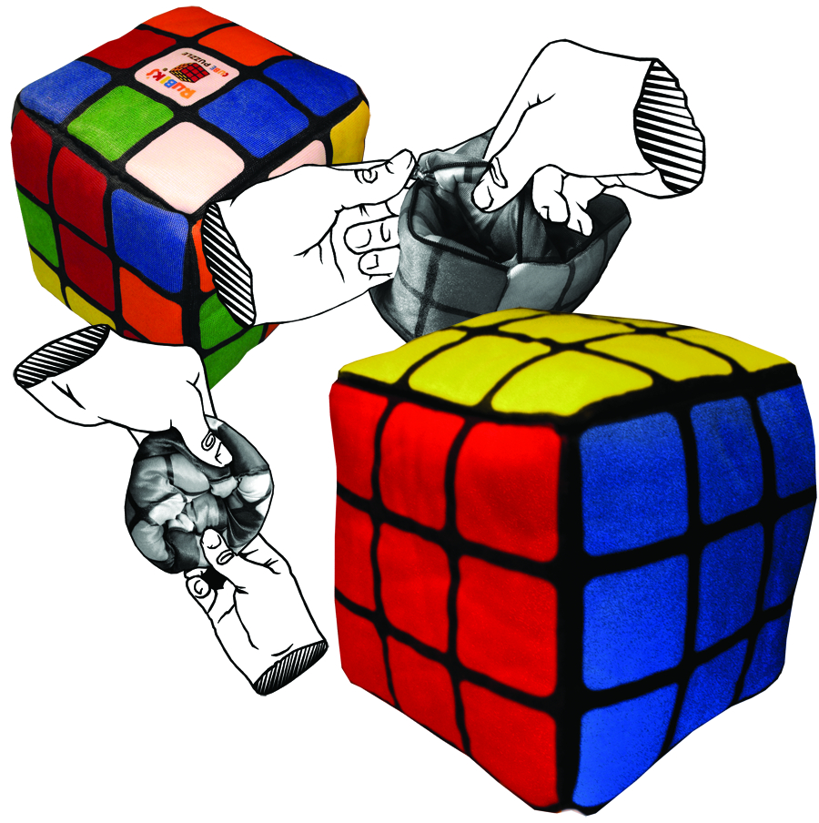 Plush store rubik's cube