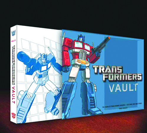 MAR111446 - TRANSFORMERS VAULT HC - Previews World