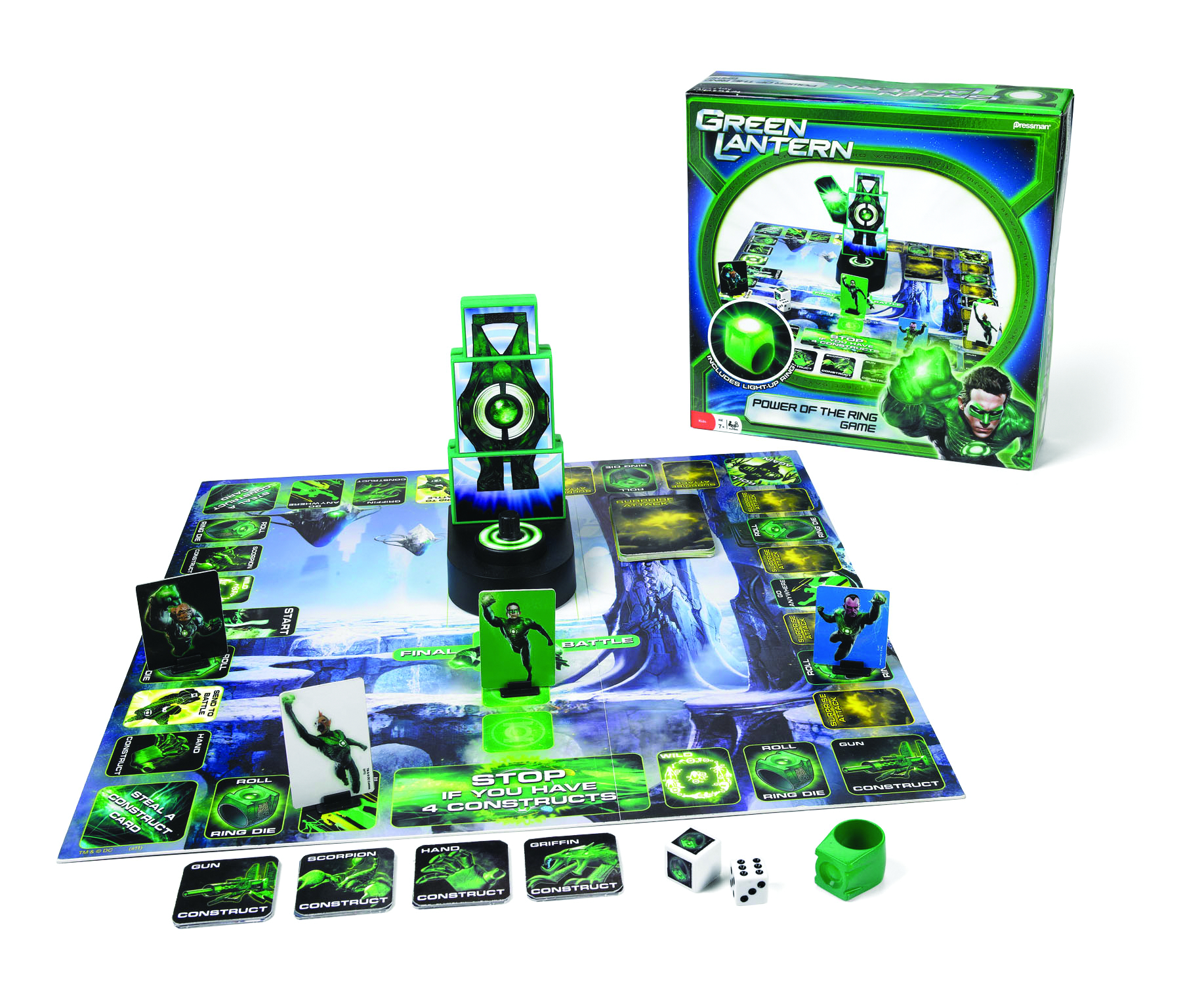 MAR112020 - GREEN LANTERN MOVIE POWER OF THE RING BOARD GAME - Previews  World