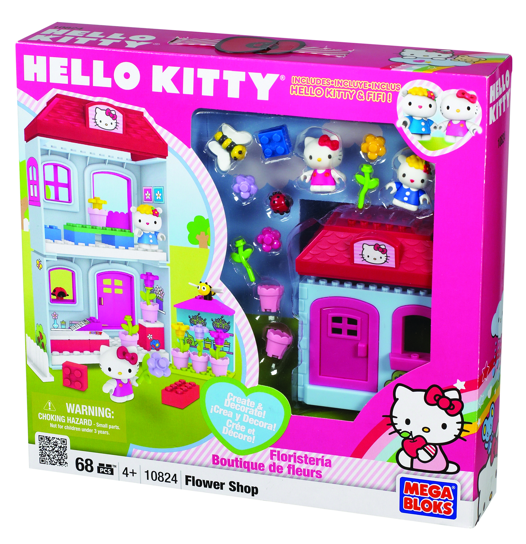 Hello kitty cheap mega bloks house