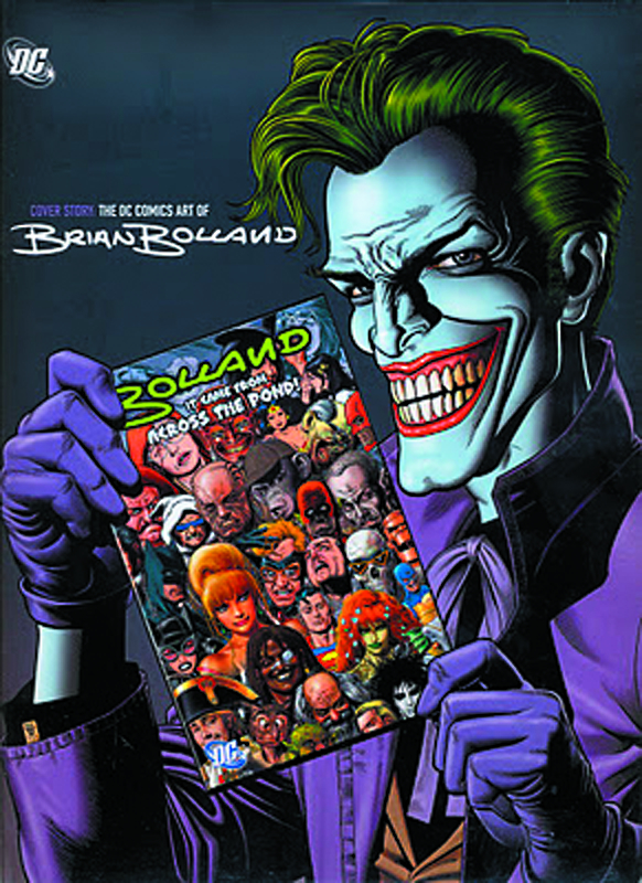 COVER STORY DC COMICS ART OF BRIAN BOLLAND HC