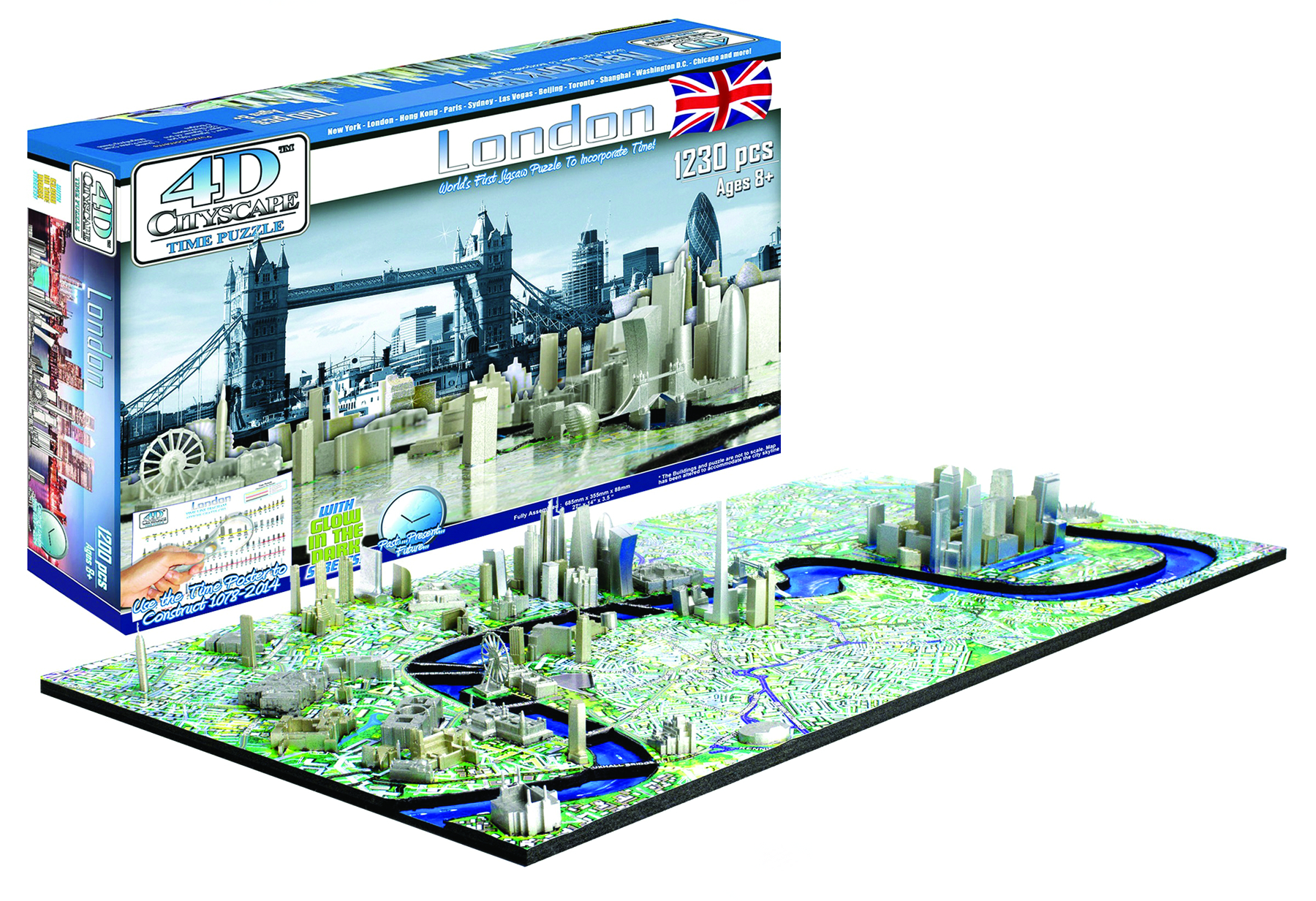 4D Cityscape 40012 London Puzzle : 4DCityscapeInc