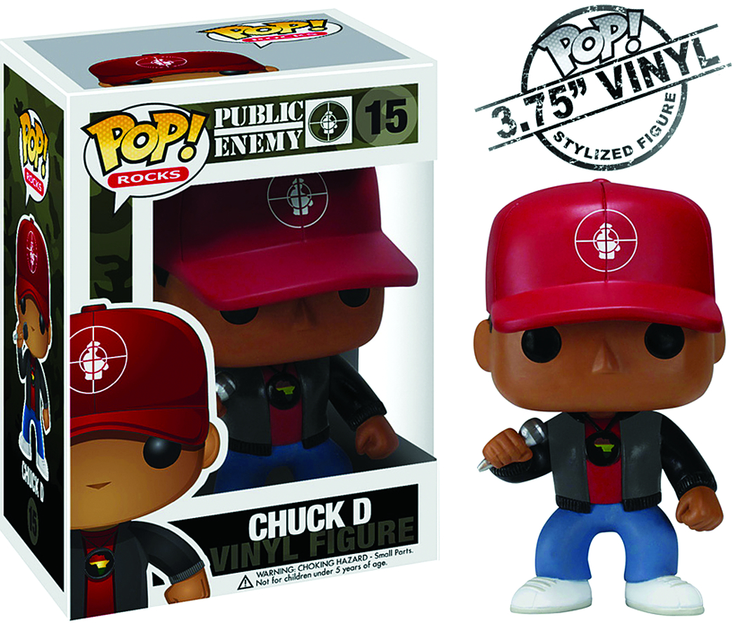 MAY111975 - POP PUBLIC ENEMY CHUCK D VINYL FIG - Previews World