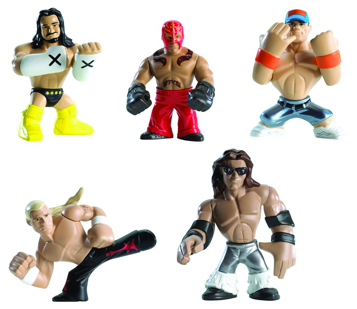 Small wwe wrestling deals figures