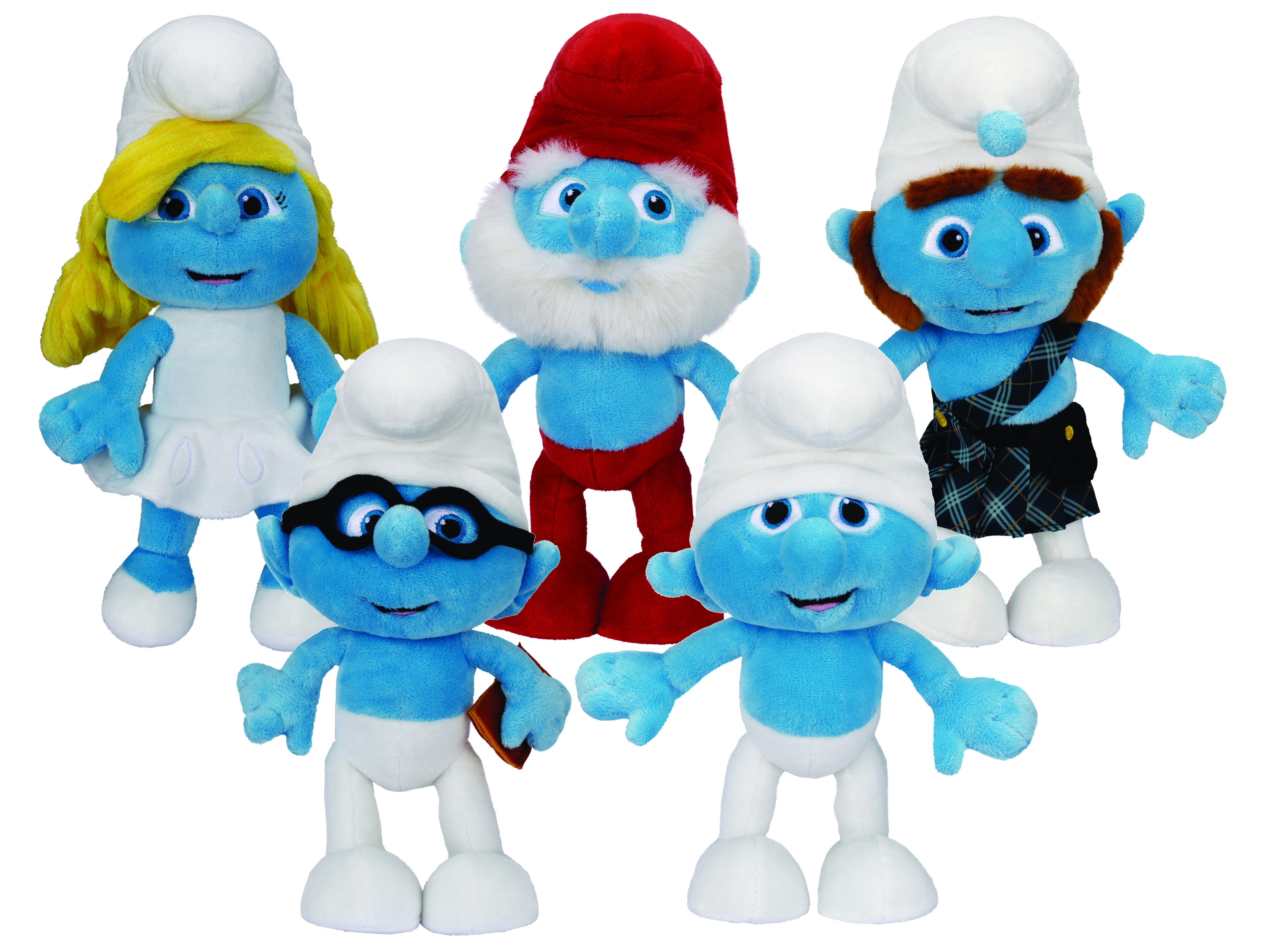 Smurfs plush toy 26 cm various types, recommended age 3+ - VMD