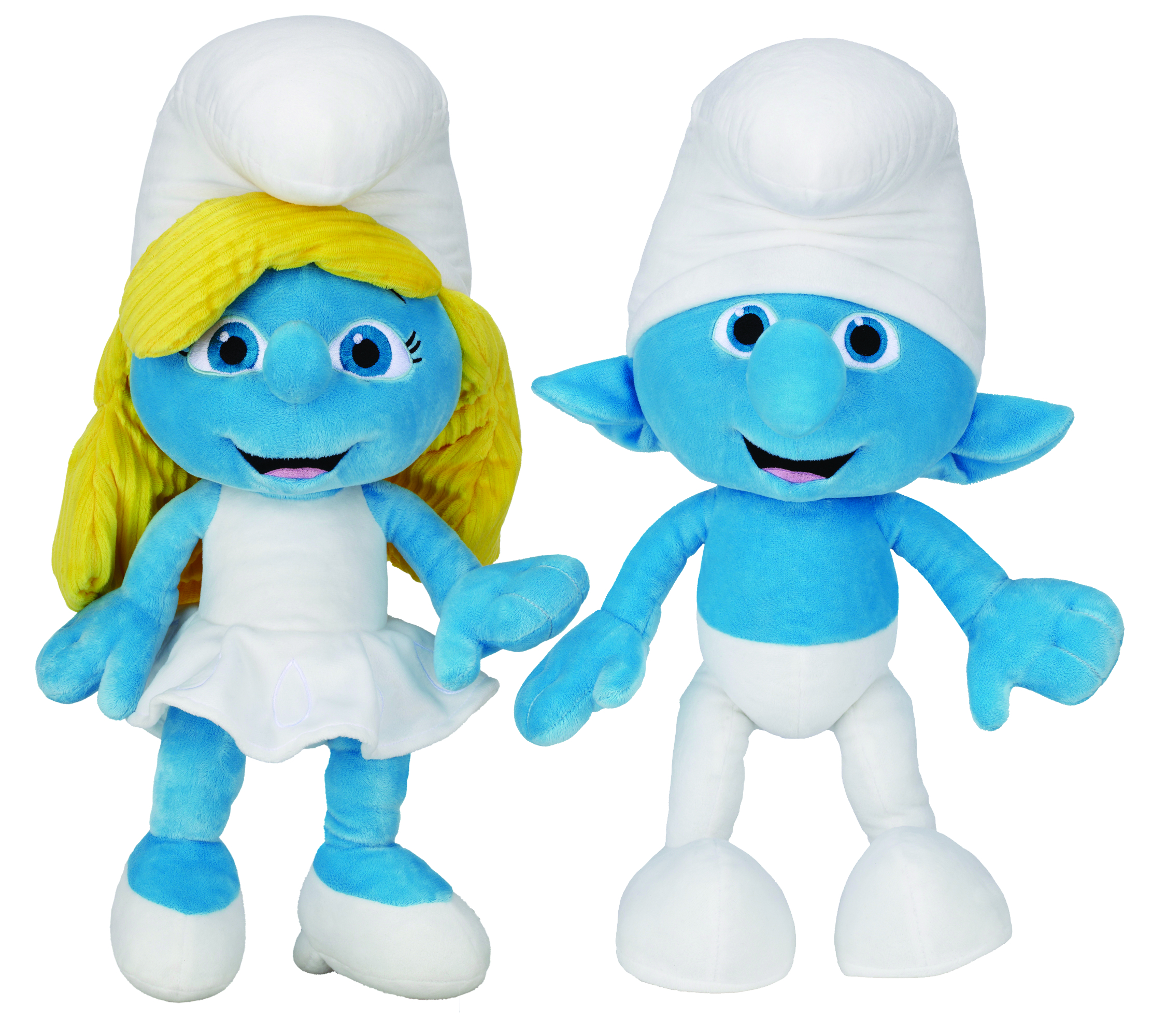 Smurfs Plush Toy 25 cm Large Smurf : : Toys