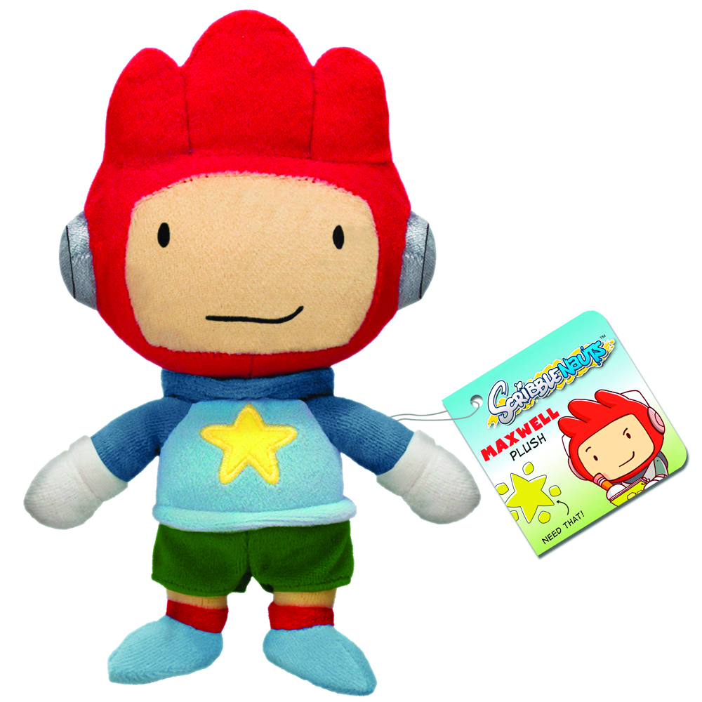 JUN112126 - SCRIBBLENAUTS MAXWELL 7IN PLUSH - Previews World