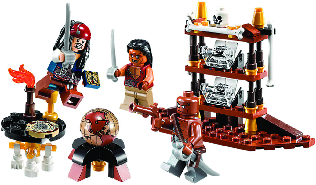 Lego pirates of the caribbean captain's clearance cabin