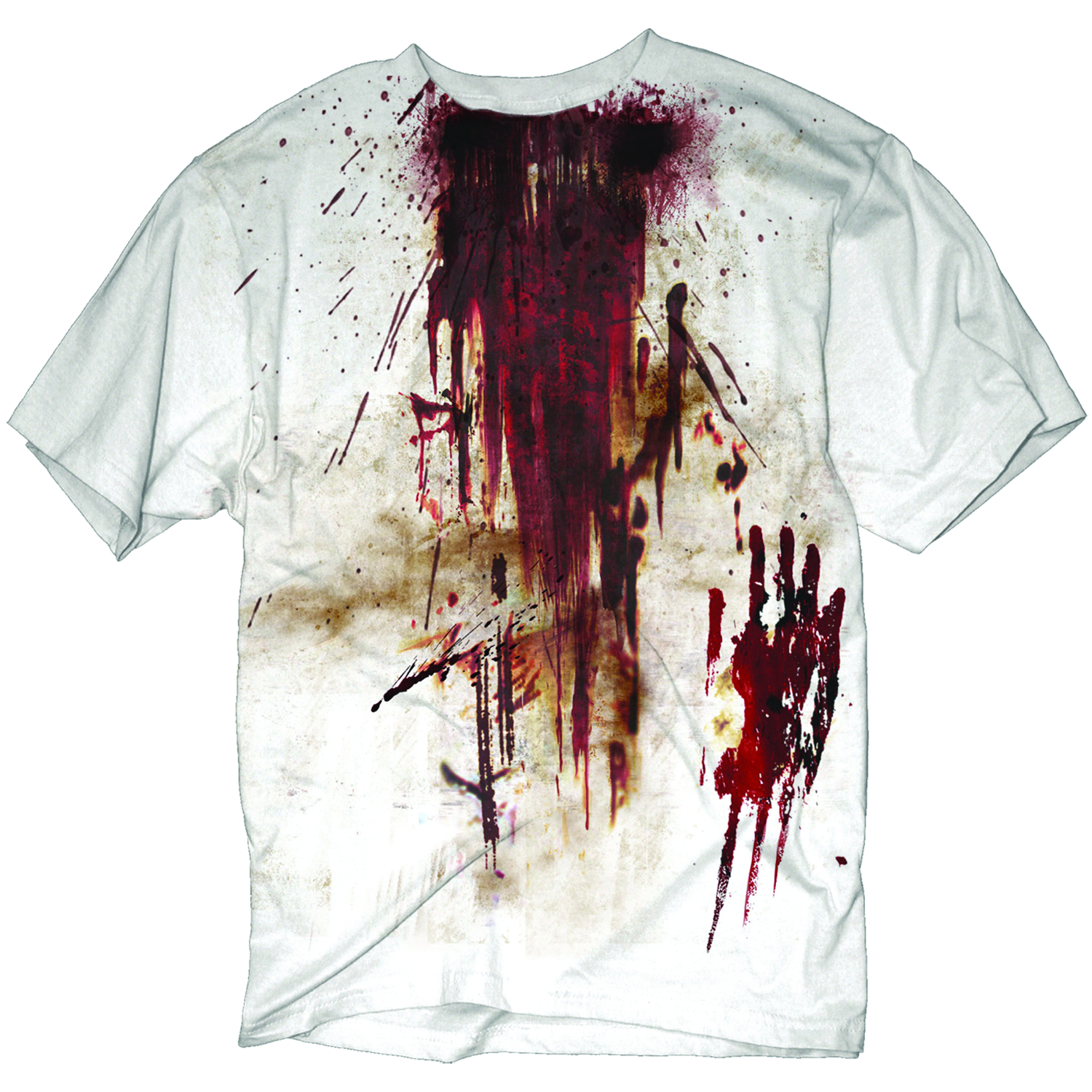 White shirt 2025 zombie costume