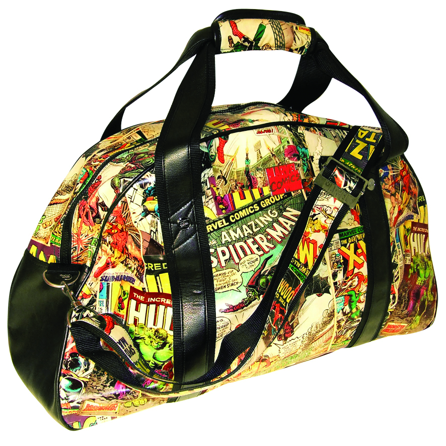 Marvel comics store duffle bag