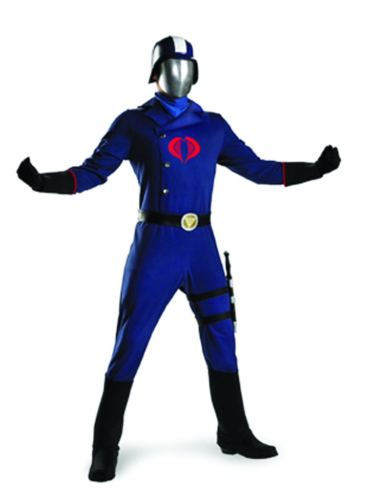 JUL111687 GI JOE COBRA COMMANDER DLX COSTUME Previews World