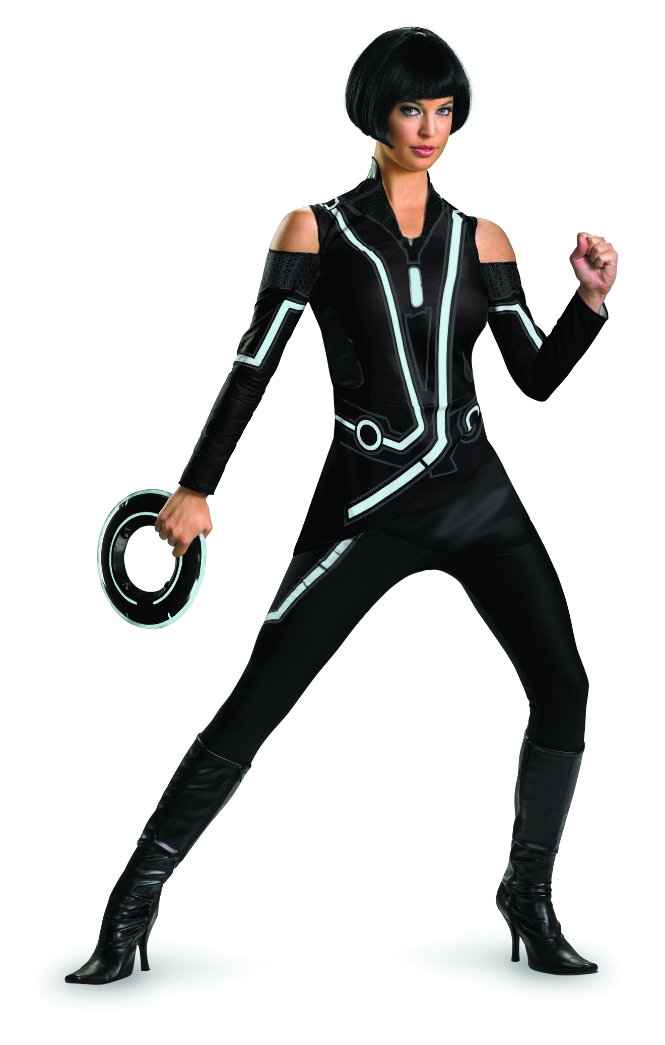 Jul111707 Tron Legacy Quorra Dlx Adult Costume Sm Previews World