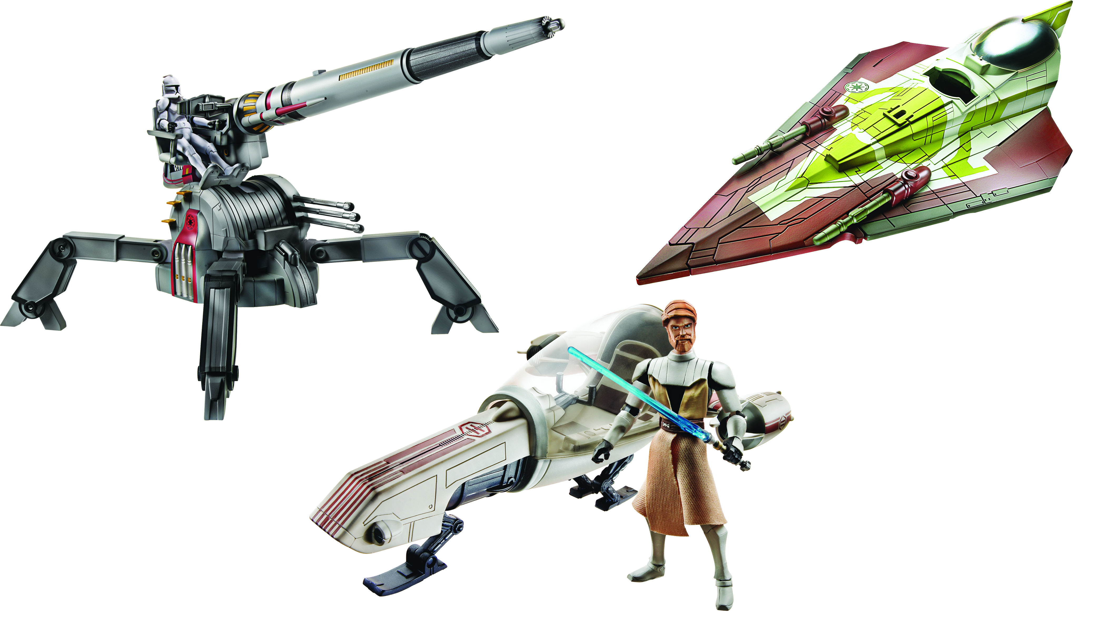 JUL111856 - STAR WARS STARFIGHTER VEHICLE ASST 201102 - Previews World