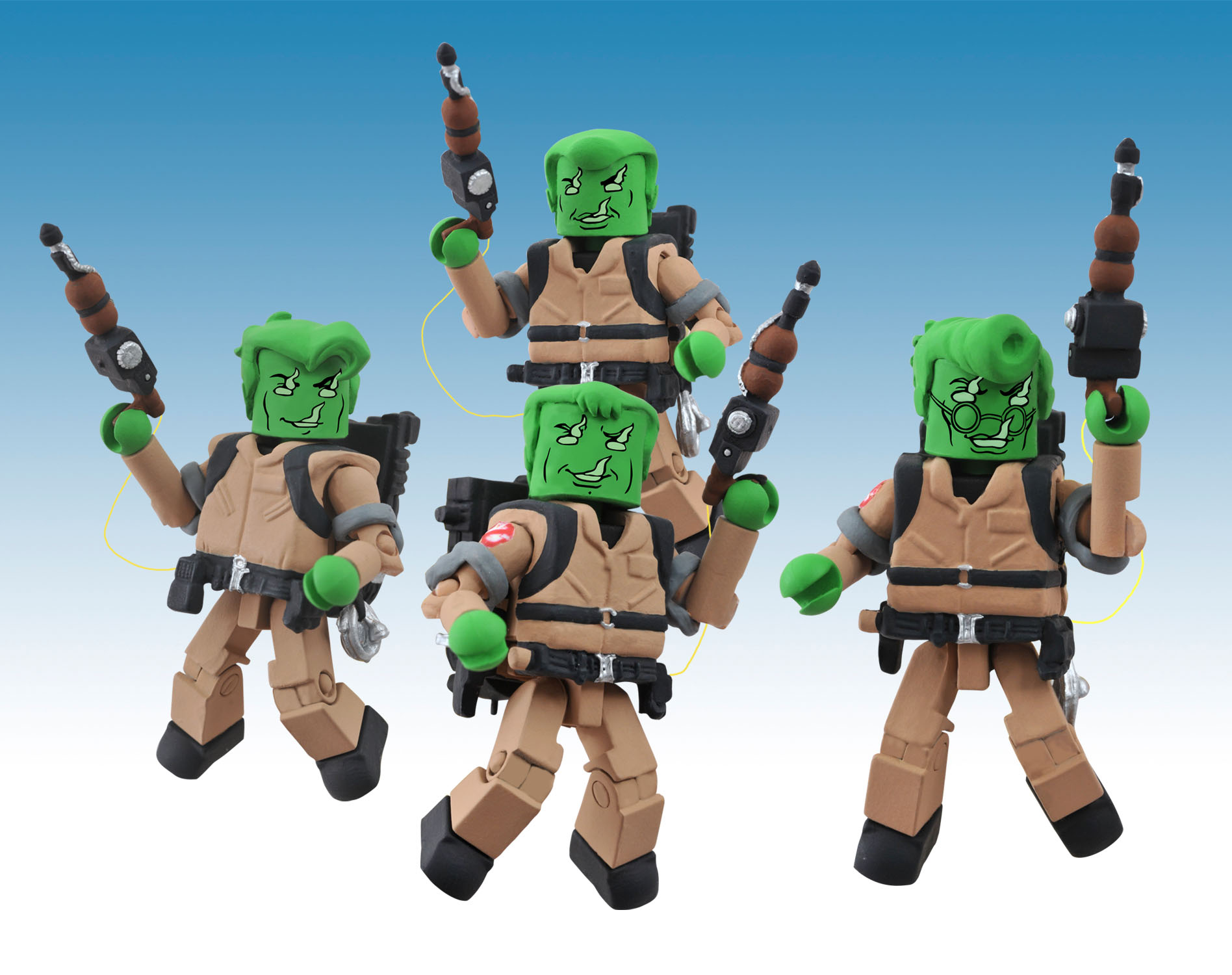 the real ghostbusters spectral ghostbusters action figures