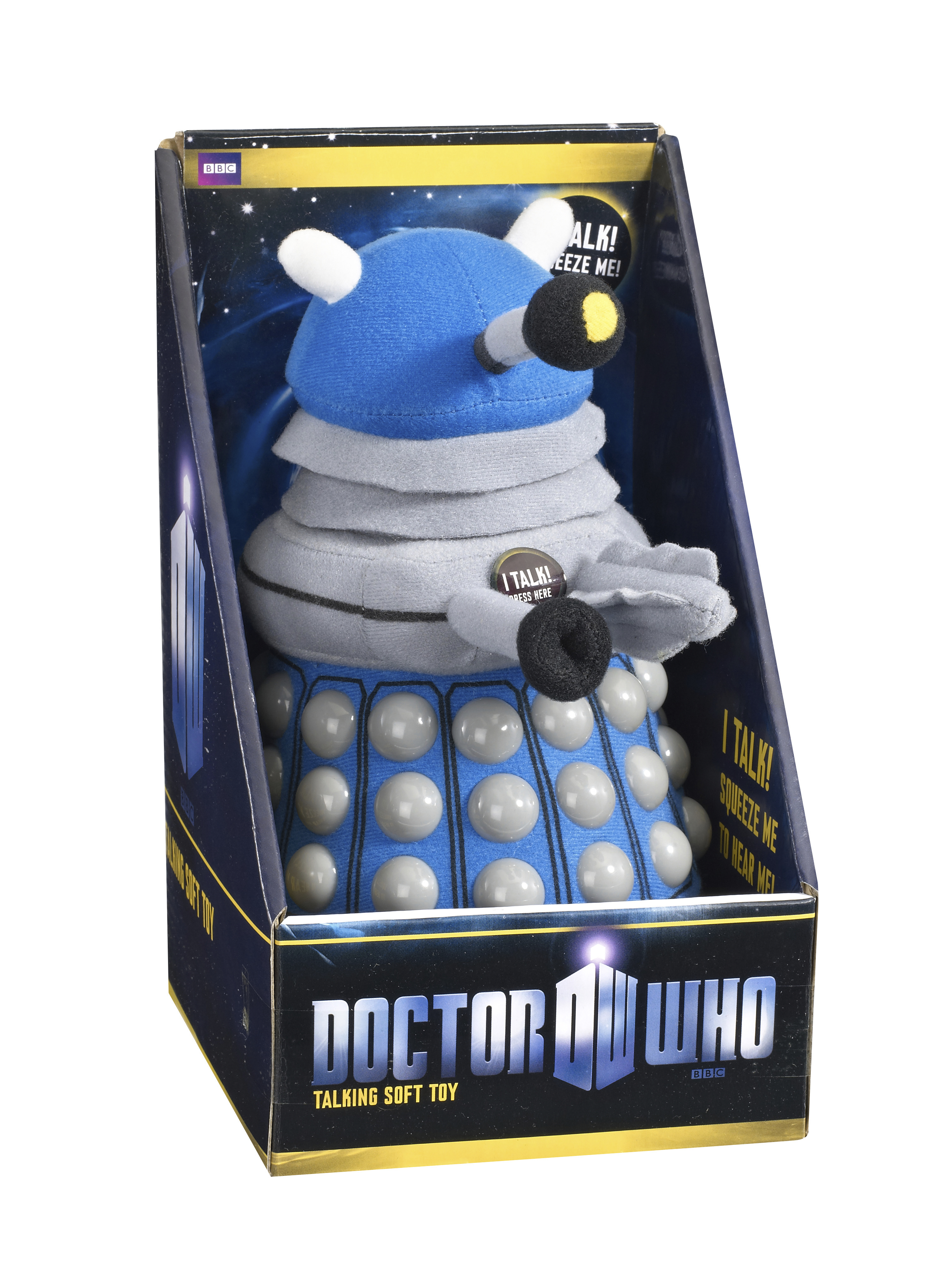 Doctor Who Talking Plush Orange Dalek – Merchandise Guide - The