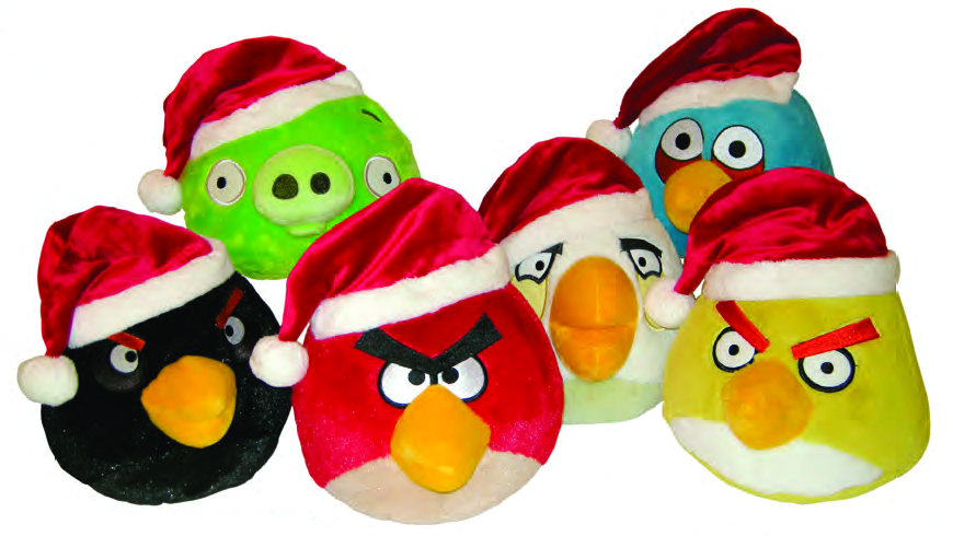 Angry birds on sale christmas plush