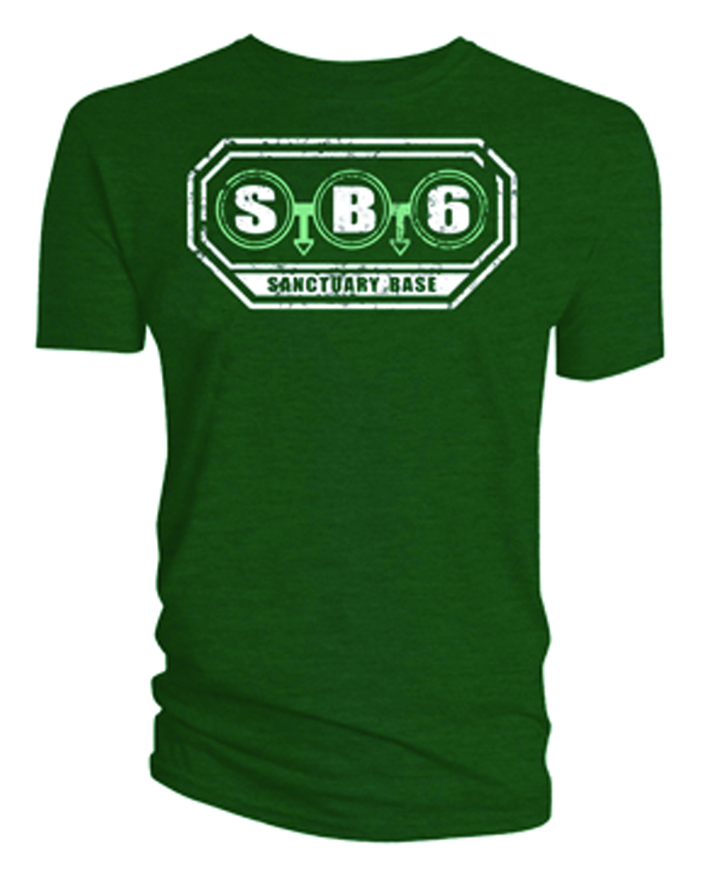 SEP111524 - DOCTOR WHO SANCTUARY BASE GREEN T/S SM - Previews World 