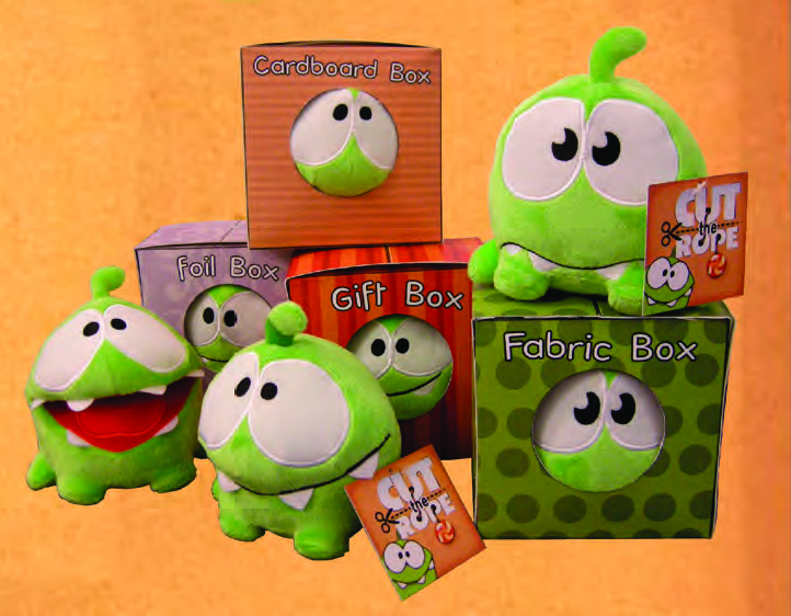 OCT121661 - CUT THE ROPE 3-PK NOMMIES BMB DIS - Previews World