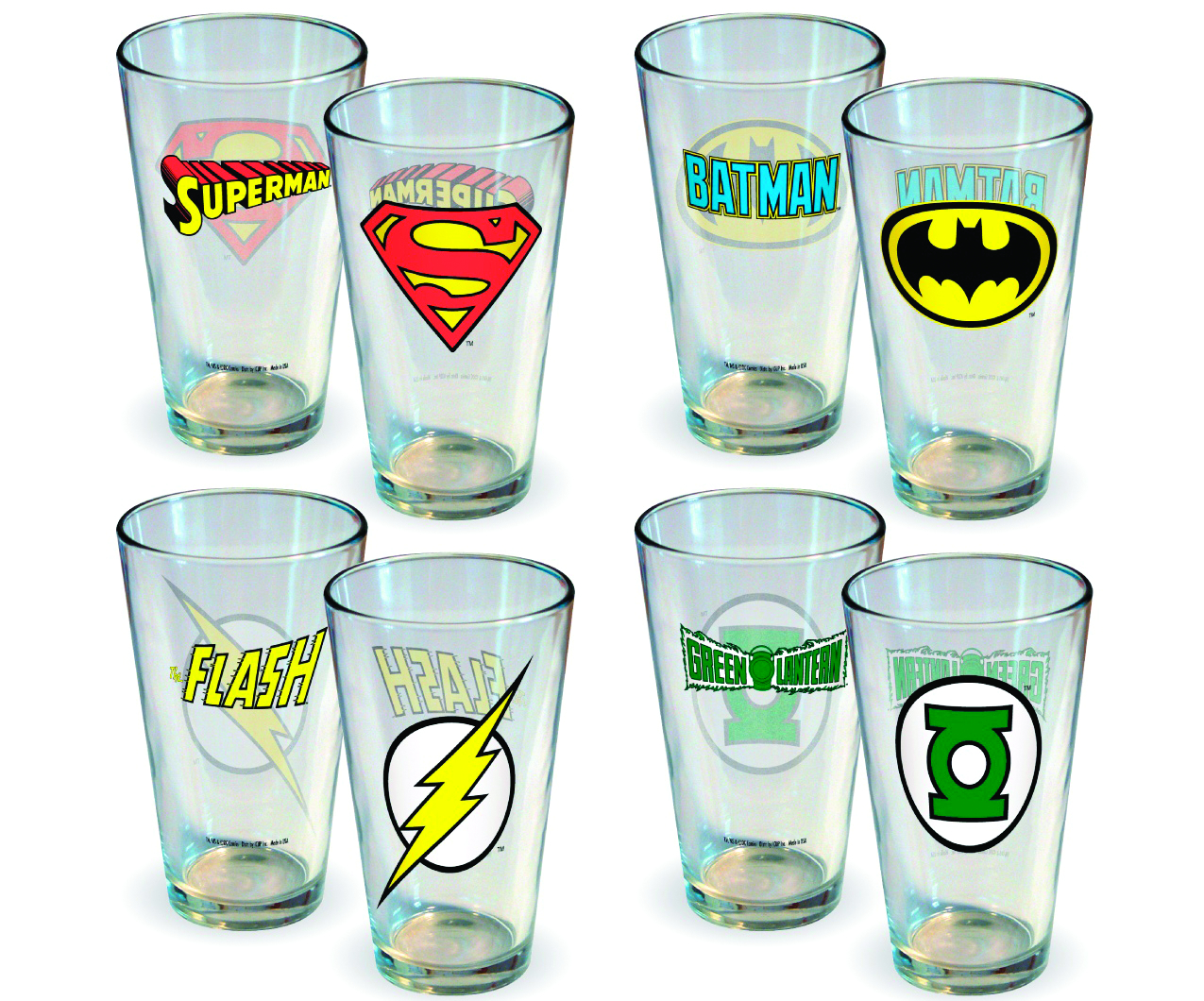 4 Pc. Pint Glass Set