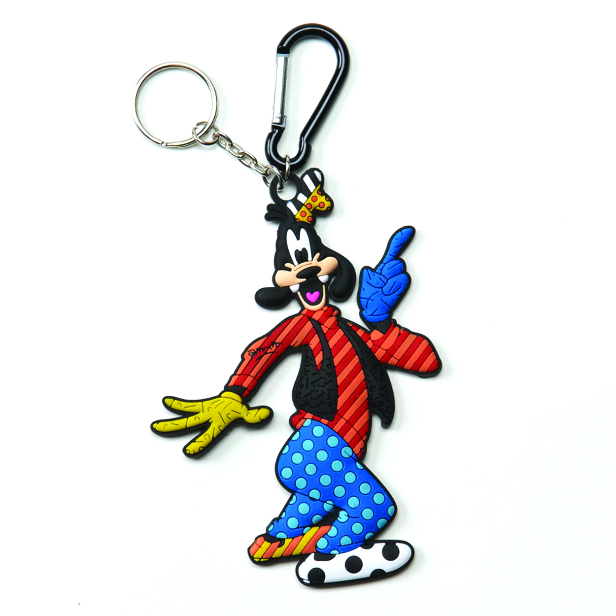 Vintage Mickey Mouse Walt Disney Key Ring / Key Fob / Key 