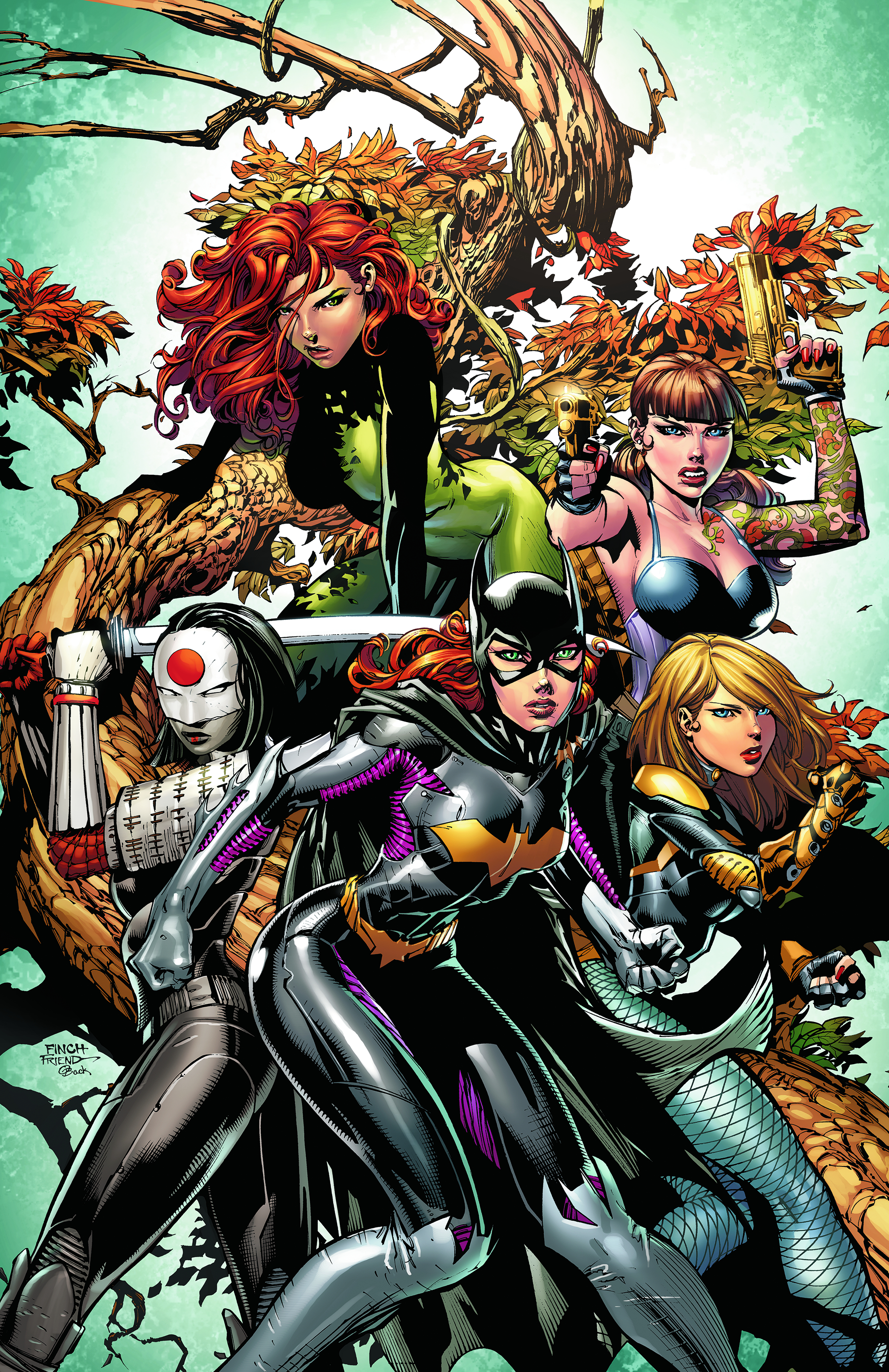 Birds Of Prey #2 - 4-Page Preview and Covers released by DC Comics