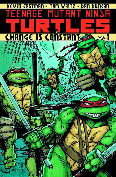 TMNT ONGOING TP VOL 01 CHANGE IS CONSTANT