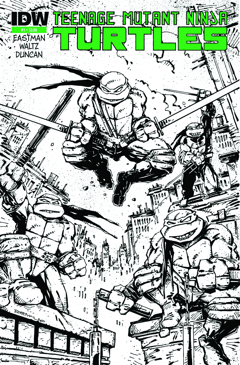 TMNT ONGOING #1 3RD PTG (PP #991)