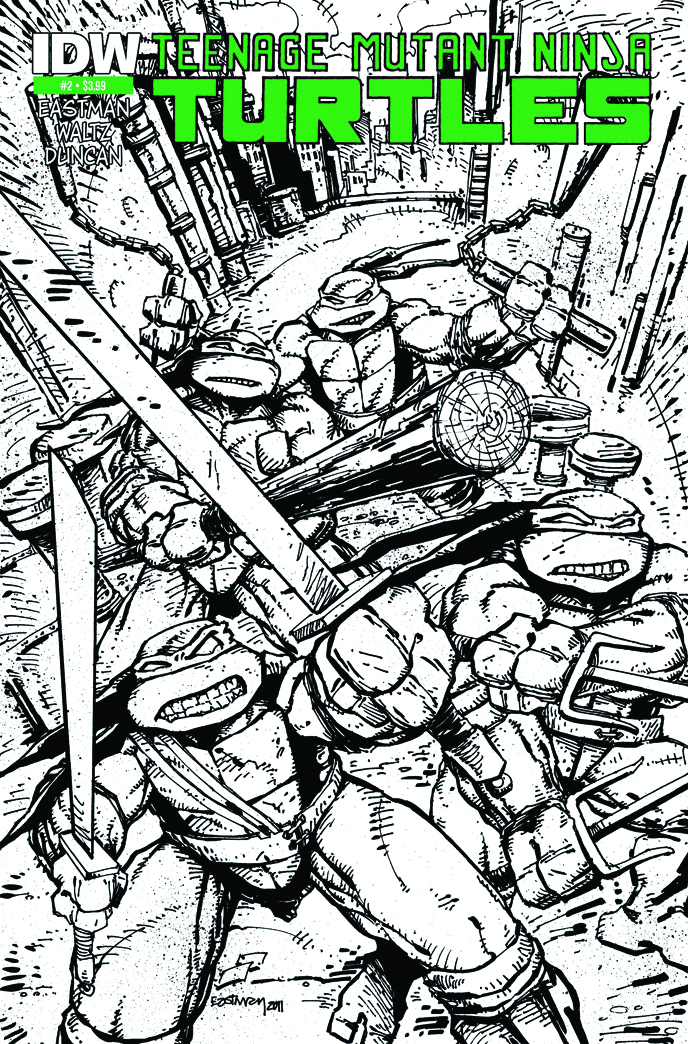 (USE JUL110316) TMNT ONGOING #2 3RD PTG