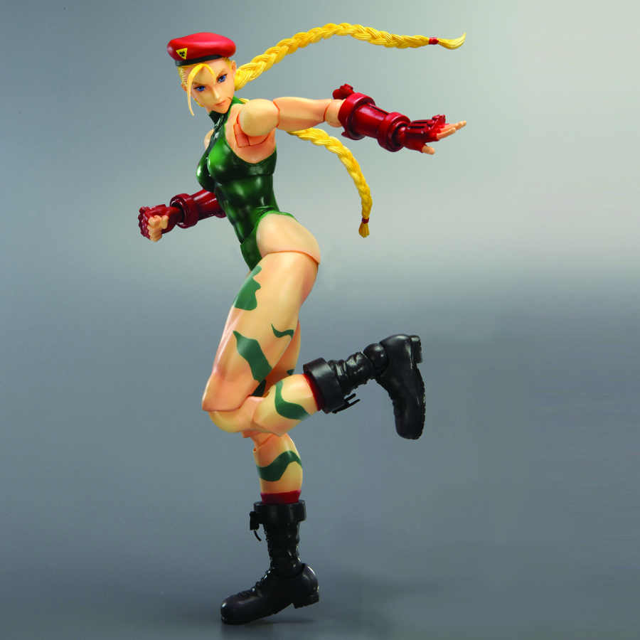 Super Street Fighter IV Cammy Play Arts Kai Figure