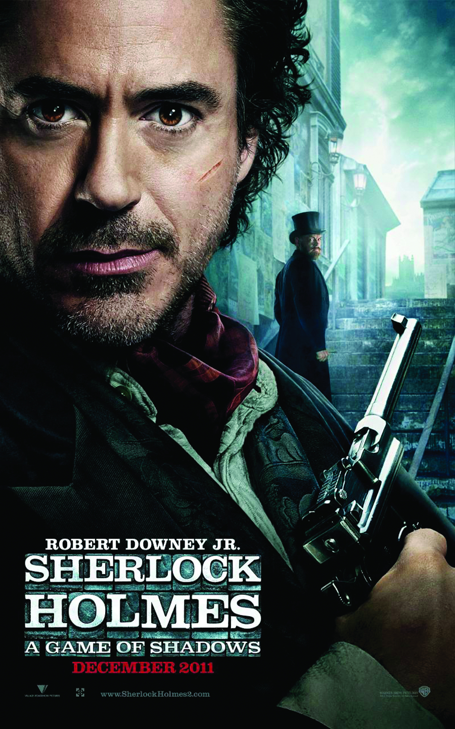 sherlock holmes a game of shadows dvd cover