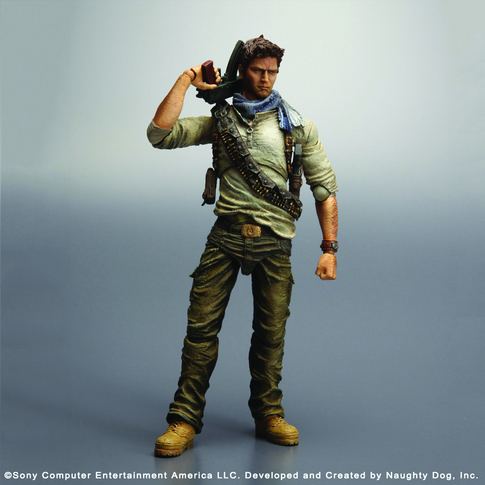 Uncharted 3 - Nathan Drake - Play Arts Kai Action Figure - Square