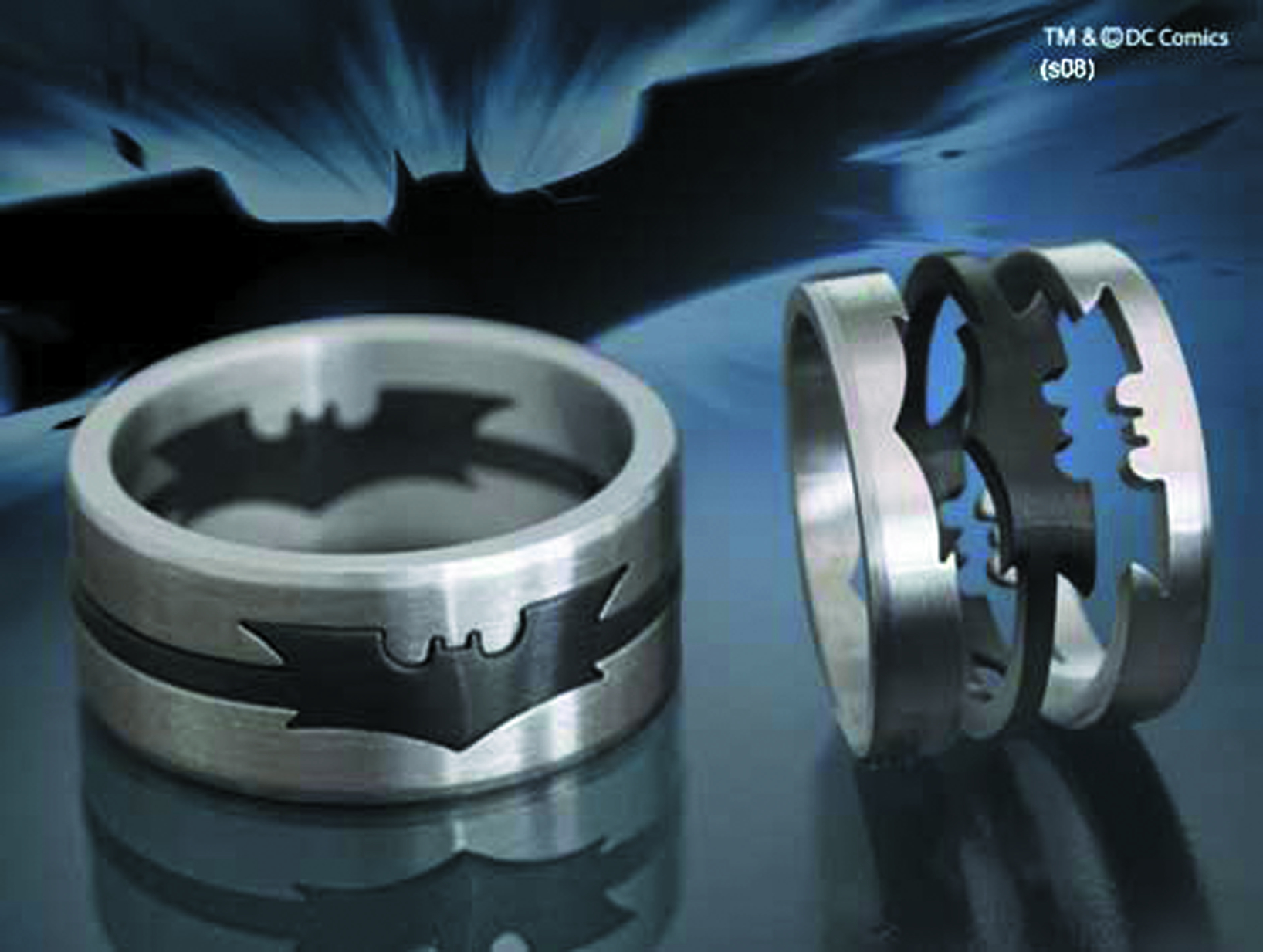 Mens on sale batman ring