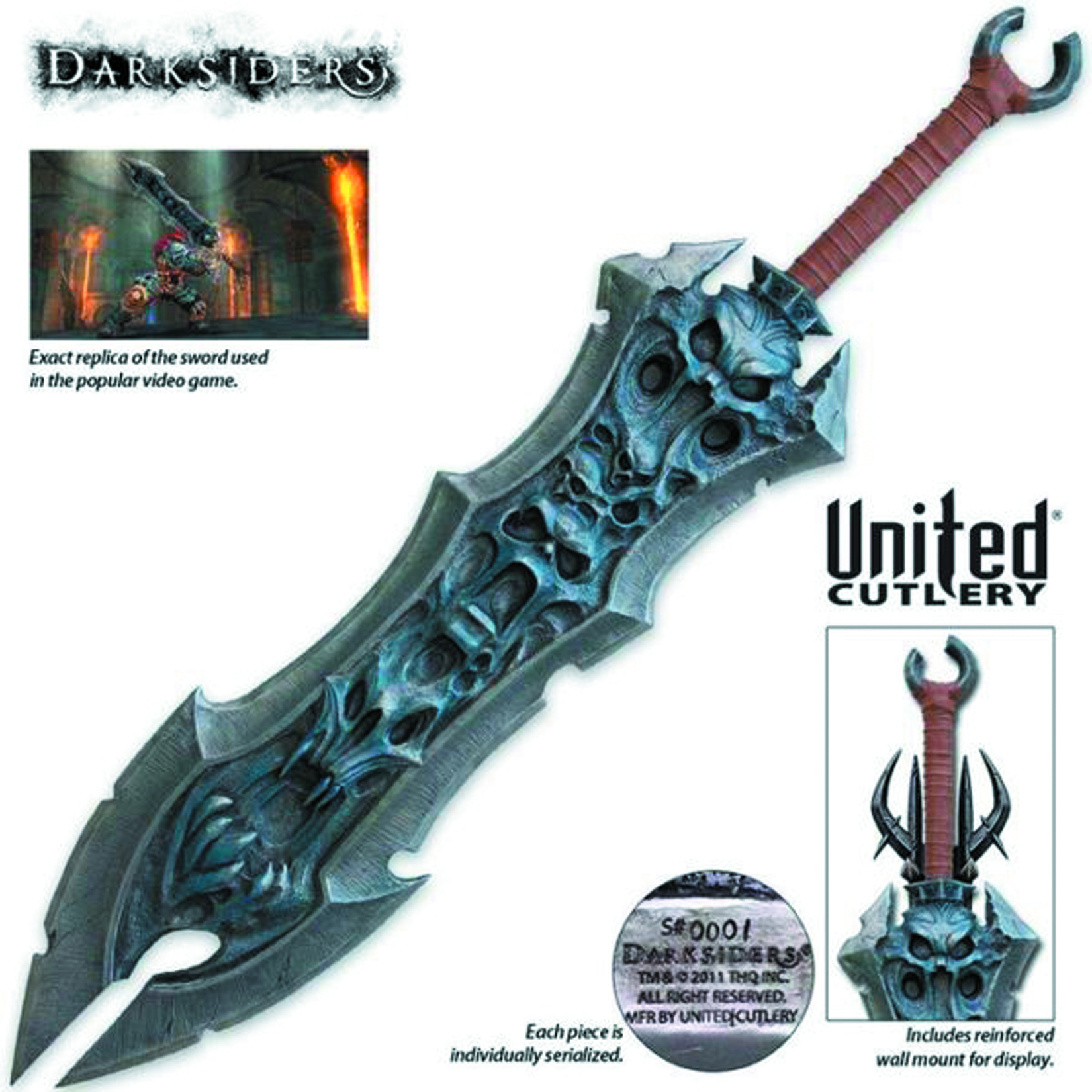 FEB121621 - DARKSIDERS CHAOSEATER SWORD OF WAR - Previews World