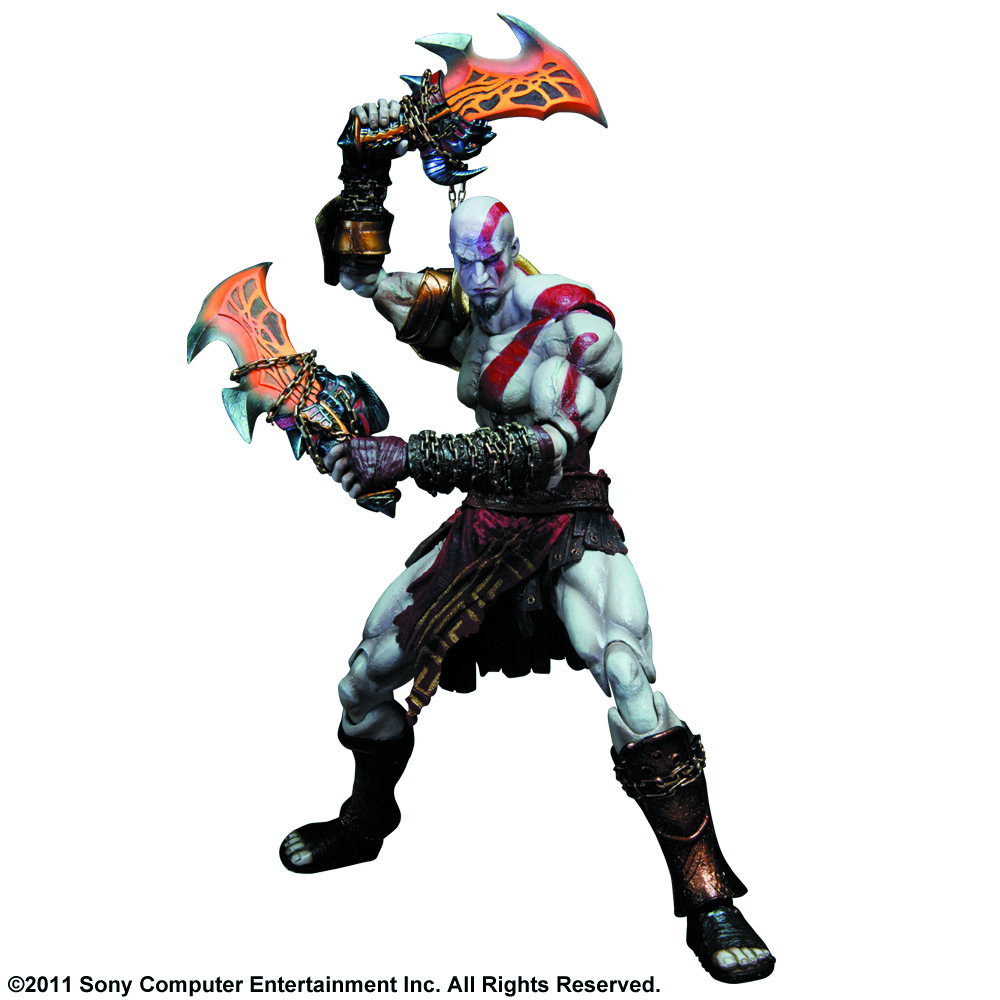 FEB121677 GOD OF WAR III PLAY ARTS KAI KRATOS AF Previews World