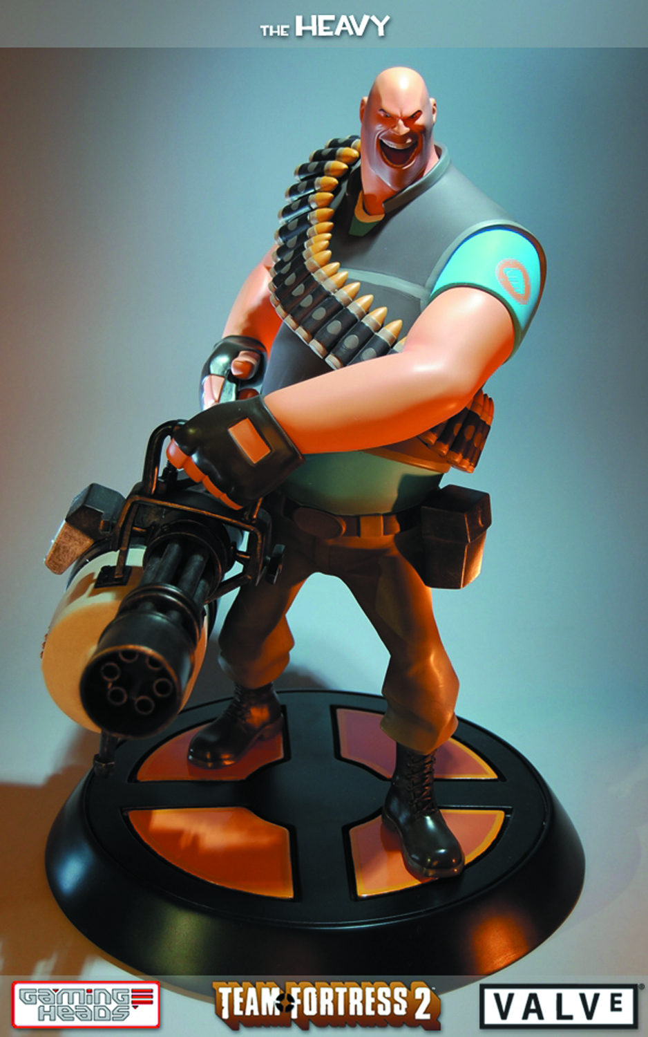 FEB121680 - TEAM FORTRESS 2 THE HEAVY STATUE BLU VER - Previews World