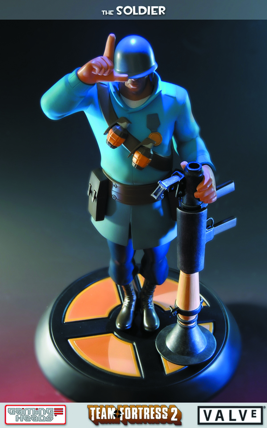 Team Fortress 2: The BLU Soldier Exclusive Statue