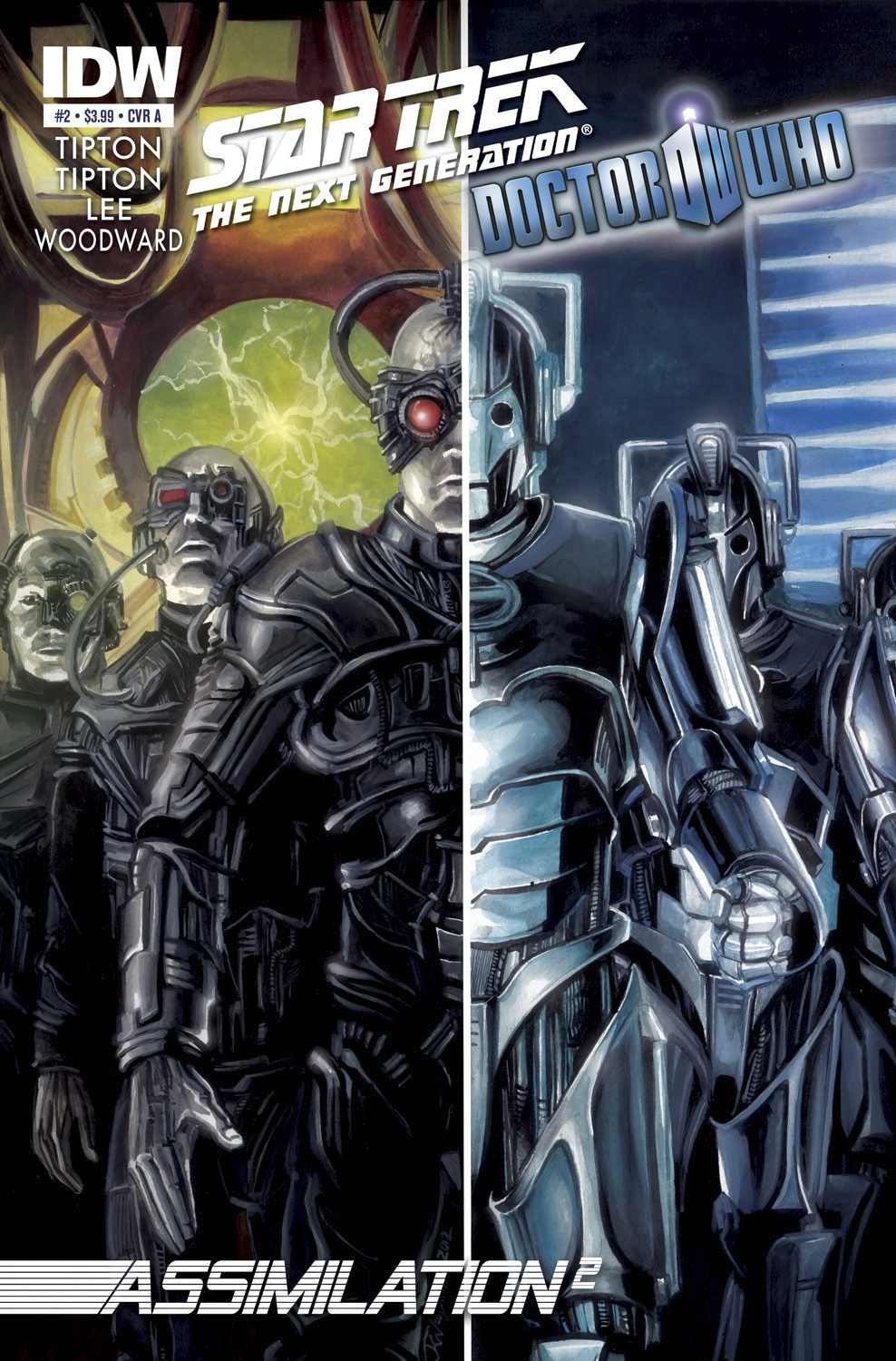 MAY120408 - STAR TREK TNG DOCTOR WHO ASSIMILATION #3 - Previews World