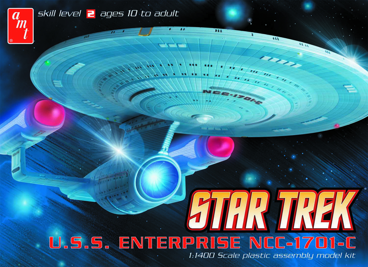 APR121792 - ST 1/1400 ENTERPRISE 1701-C MODEL KIT - Previews World