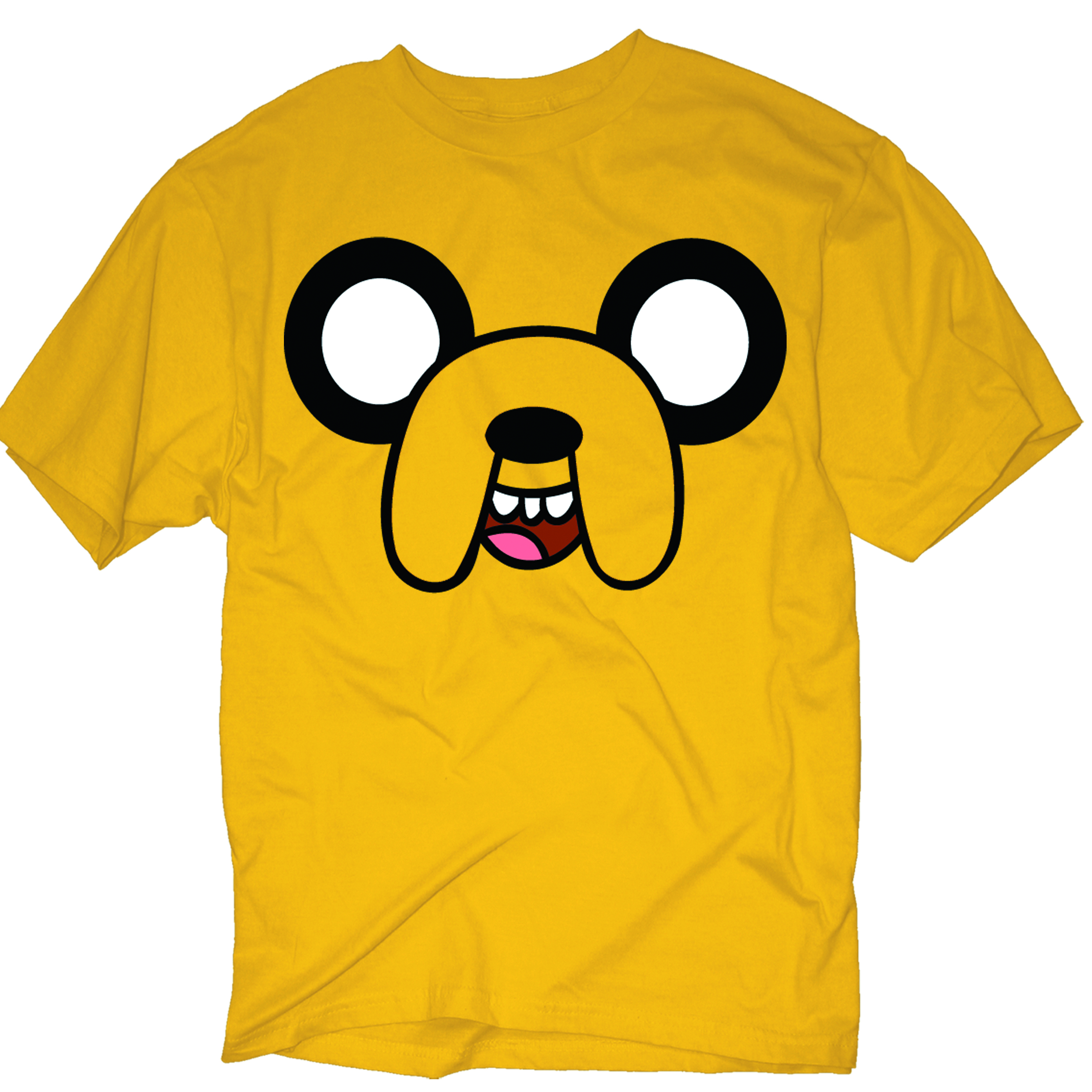 Apr121512 - Adventure Time Jake Face Yellow Px T S Sm - Previews World