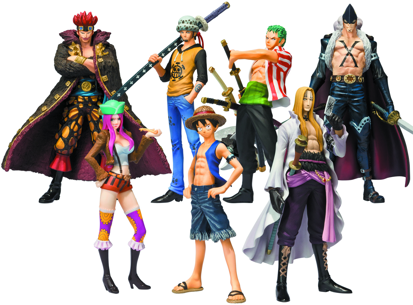 APR121870 - ONE PIECE ROOKIES CHOZOKEI TAMASHII 8PC ASST