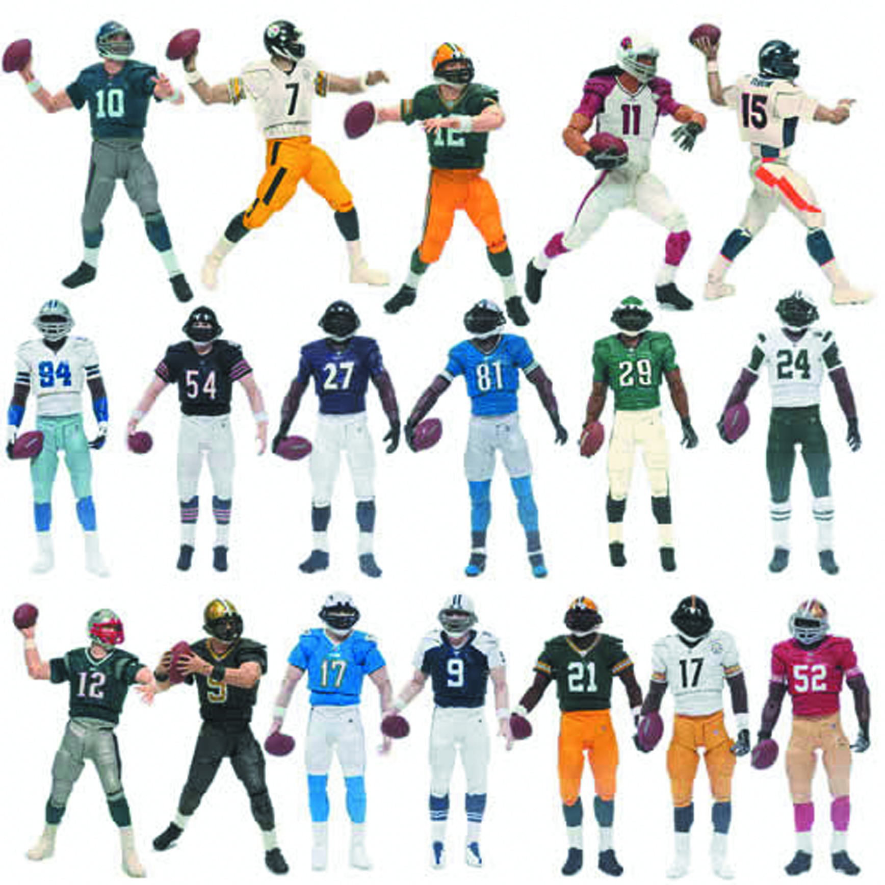 NFL PlayMakers Series 3 Action Figure Set